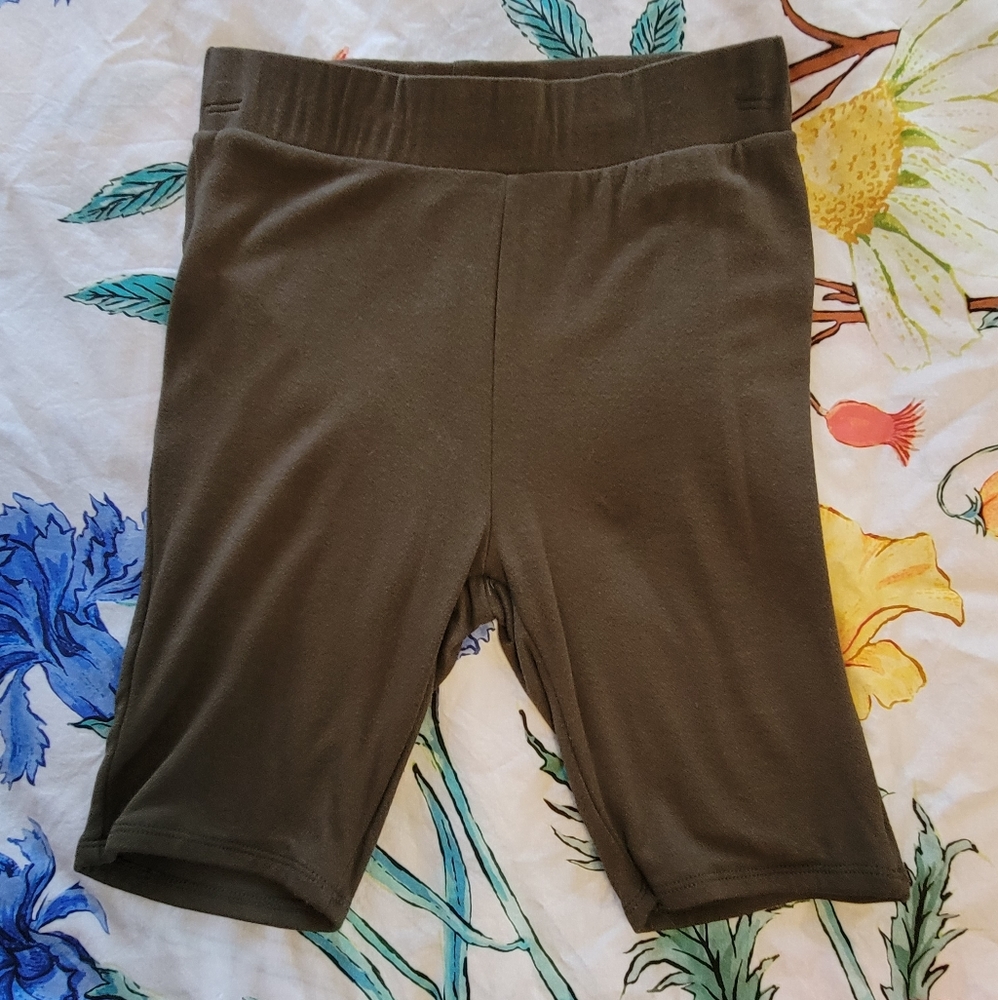 Olive Green NW Shorts